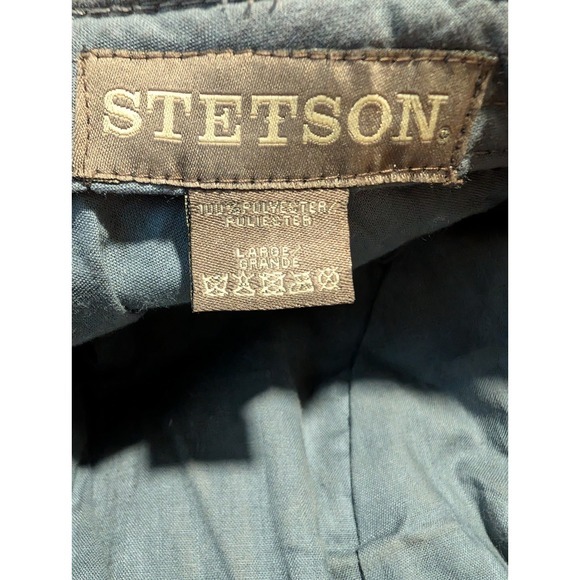 Stetson Mens Large‎ Gray Newsboy Driving Cap 100% Polyester
